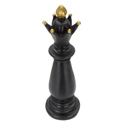 Obispo negro y dorado, guardián del Sagrado Misterio – CM Ø 12,5 x 38,5