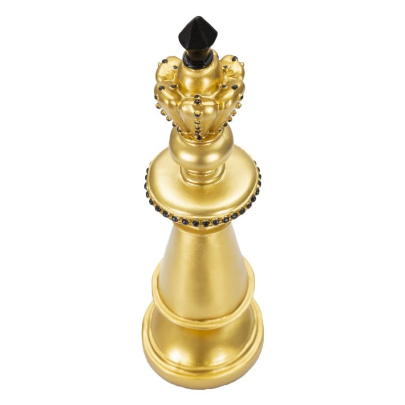 Rey de oro y negro, soberano con mirada ardiente – CM Ø 11X32.5