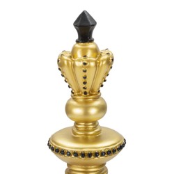 Rey de oro y negro, soberano con mirada ardiente – CM Ø 11X32.5