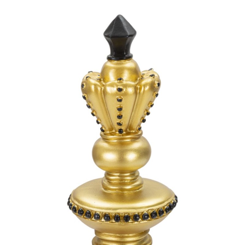 Rey de oro y negro, soberano con mirada ardiente – CM Ø 11X32.5