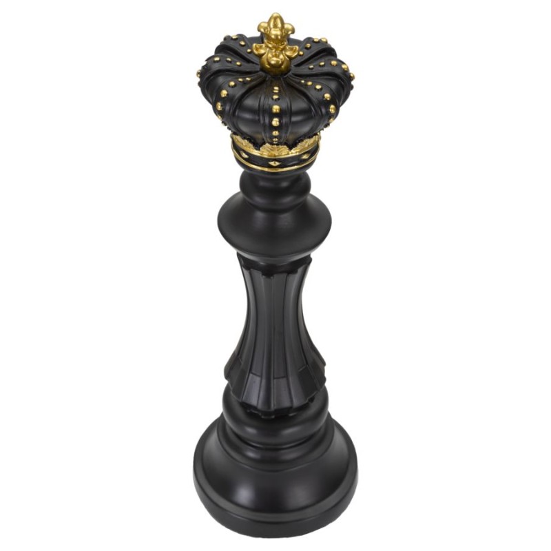 Rey Negro y Dorado, Corona de la Majestuosa Oscuridad – CM Ø 13X40.5