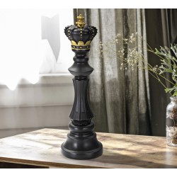 Rey Negro y Dorado, Corona de la Majestuosa Oscuridad – CM Ø 13X40.5