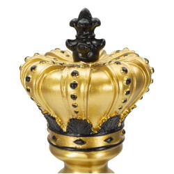 Rey de oro y negro, cetro del equilibrio real – CM Ø 13X40.5