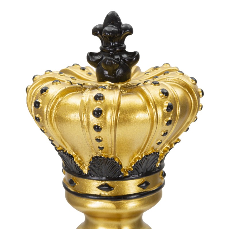 Rey de oro y negro, cetro del equilibrio real – CM Ø 13X40.5