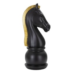 Caballo negro y dorado, Llama de batalla inmutable – CM Ø 18,5 x 50