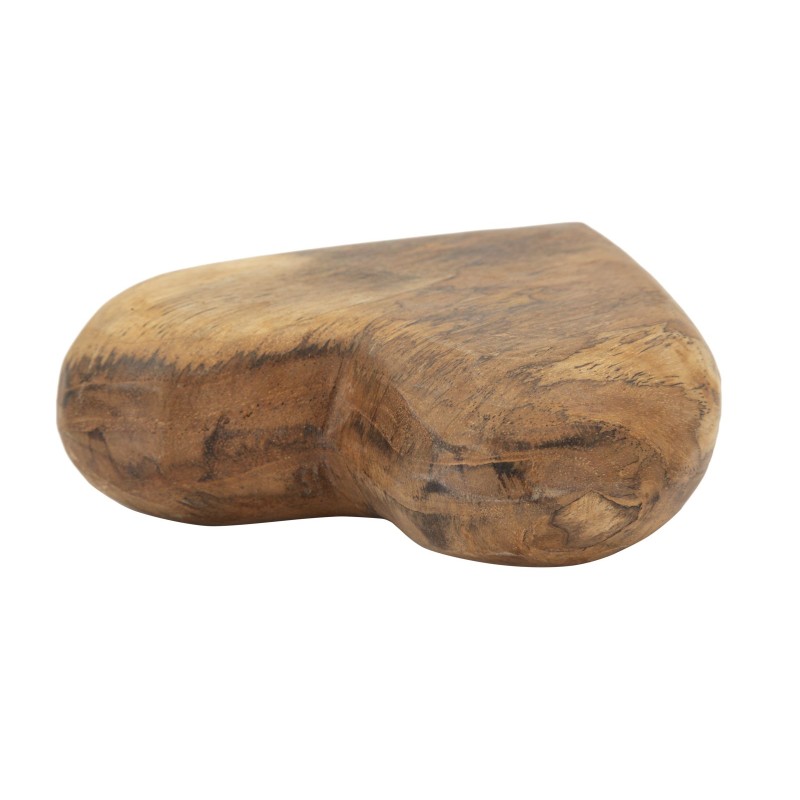 Decoración de teca Haki, Fragmento de Alma del Bosque – 16 x 14 x 4,5 cm