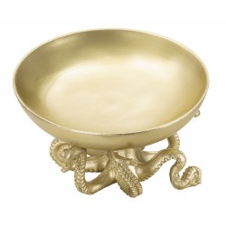 Bandeja con forma de pulpo, 30 cm de diámetro x 18 cm