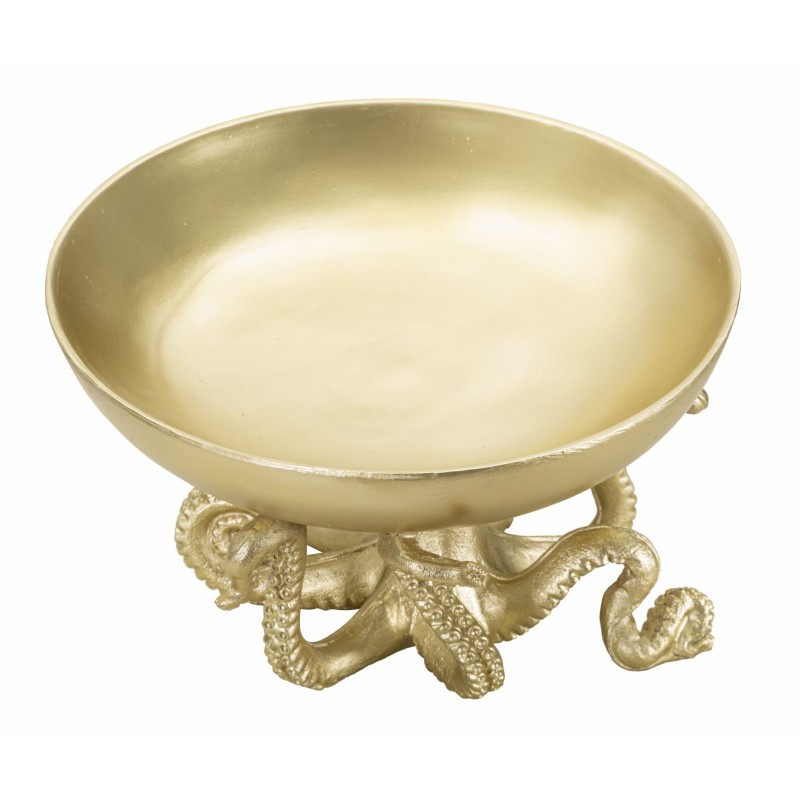 Bandeja con forma de pulpo, 30 cm de diámetro x 18 cm