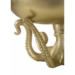 Bandeja con forma de pulpo, 30 cm de diámetro x 18 cm