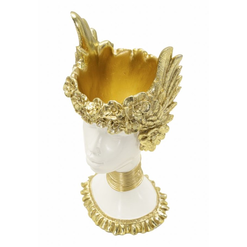 ESTATUA DE ATENEA CM 15X14.5X32