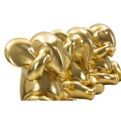 Juego de elefantes de 3 piezas, 15,5 x 20,5 cm de diámetro