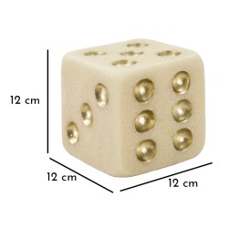 Dados de cuarzo de 12x12x12 cm
