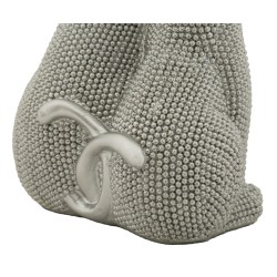 Pareja de gatos brillantes 13x10x21 cm