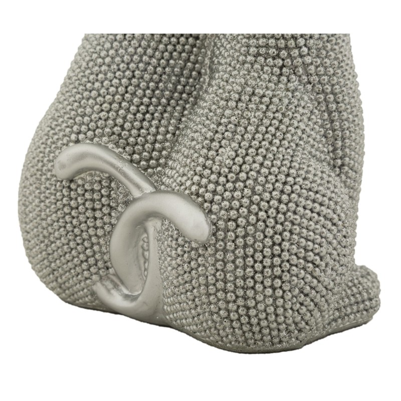 Pareja de gatos brillantes 13x10x21 cm