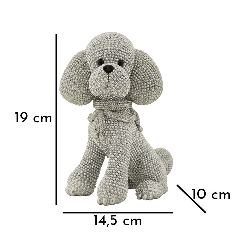 Perro Caniche Sparky CM 14.5X10X19