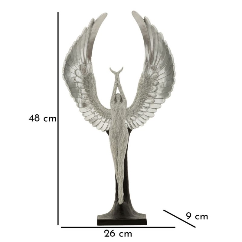 ESTATUA BRILLANTE 26X9X48 CM