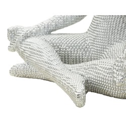 YOGA PARA MUJER PLATEADO CM 20,5X15,5X23