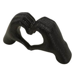 MANOS NEGRAS QUE AMAN 25X7.5X13.5 CM