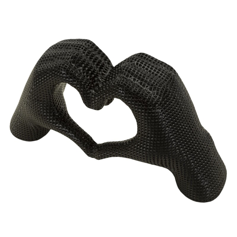 MANOS NEGRAS QUE AMAN 25X7.5X13.5 CM