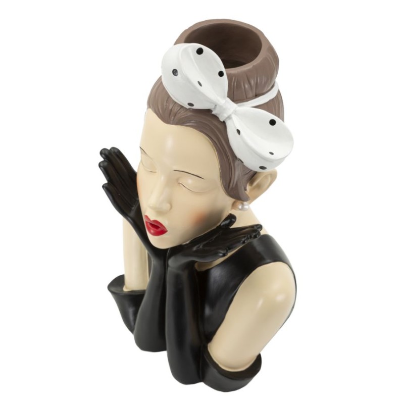 Jarrón Hollywood Woman -A- CM Ø 17X14X30.5