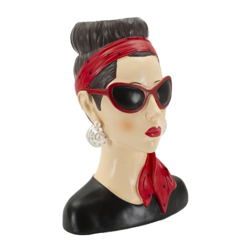 Jarrón Mujer de Hollywood -B- 21 x 16 x 27 cm
