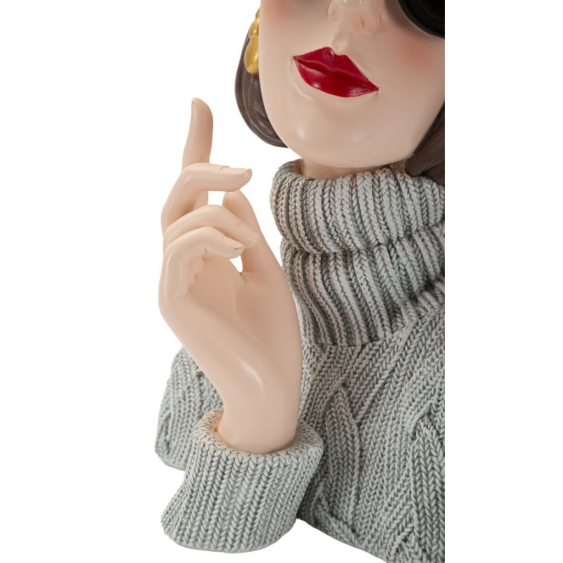 MUJER DE PARÍS-B- CM 18.5X14X26