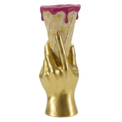 Maceta cónica de 12,5 x 11 x 31 cm