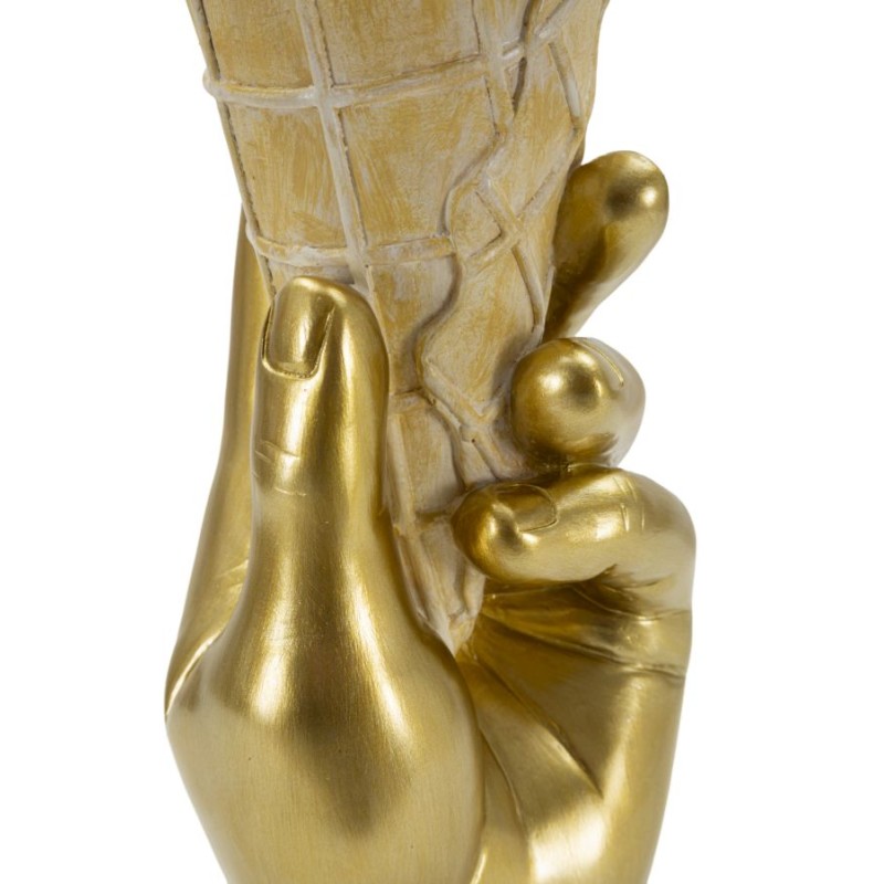 Maceta cónica de 12,5 x 11 x 31 cm