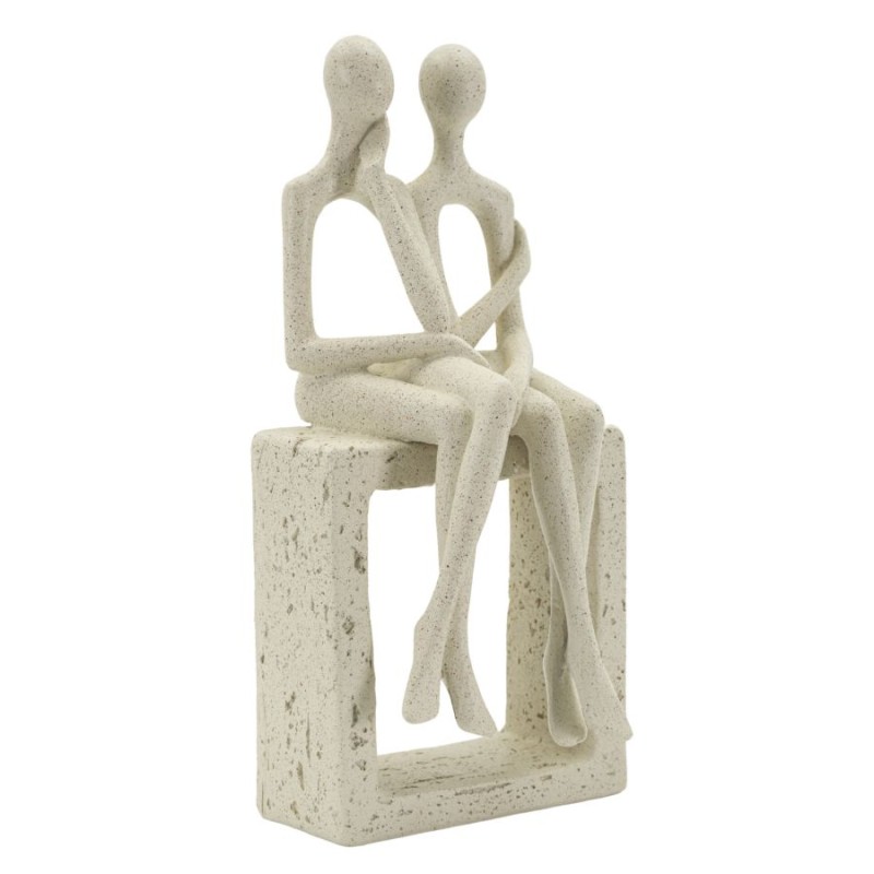 PAR DE FIGURAS DE PIEDRA 11,5X9X25 CM