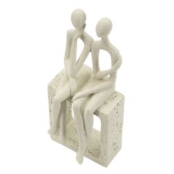 PAR DE FIGURAS DE PIEDRA 11,5X9X25 CM