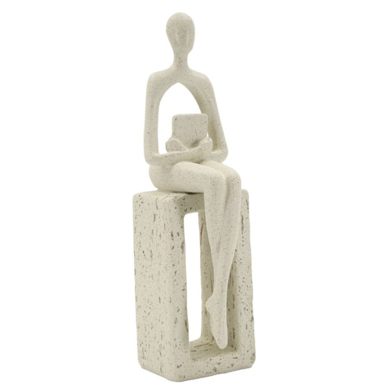 FIGURA DE PIEDRA ÚNICA 8,5 CM 6,5 CM 24