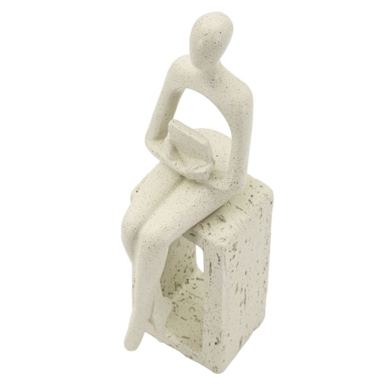 FIGURA DE PIEDRA ÚNICA 8,5 CM 6,5 CM 24