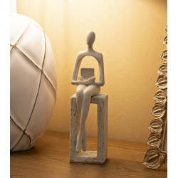 FIGURA DE PIEDRA ÚNICA 8,5 CM 6,5 CM 24