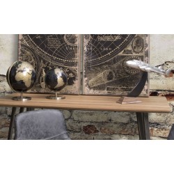 Globo de bronce CM Ø 25X34