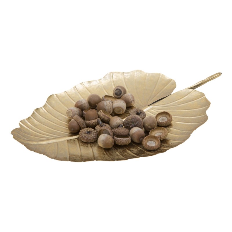 DECORACIÓN DE HOJAS GLAM -A- CM 23X2X35.5