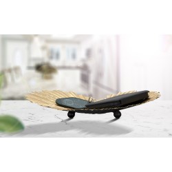 BANDEJA EN FORMA DE CORAZÓN 29X5X25 CM