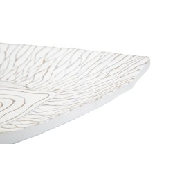 BANDEJA DECORATIVA DE POLIRESINA 37X34X6 CM