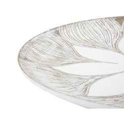 BANDEJA DECORATIVA DE POLIRESINA ATENE CM Ø 35,5X4,4