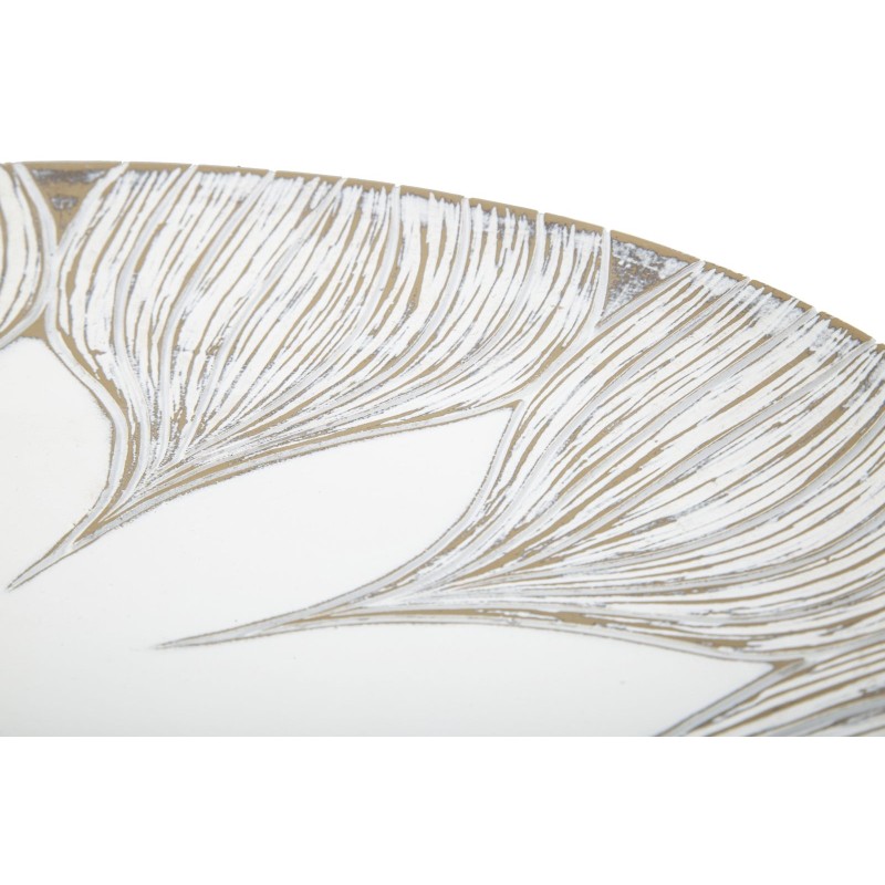 BANDEJA DECORATIVA DE POLIRESINA ATENE CM Ø 35,5X4,4