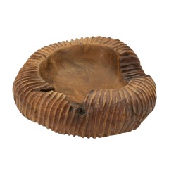 BANDEJA DE TECA GARIT CM 37X40X16