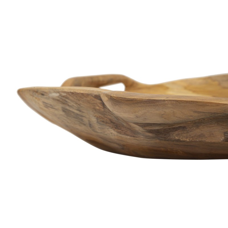 Tablero de mesa de teca Wahan, 42 x 36 x 7 cm