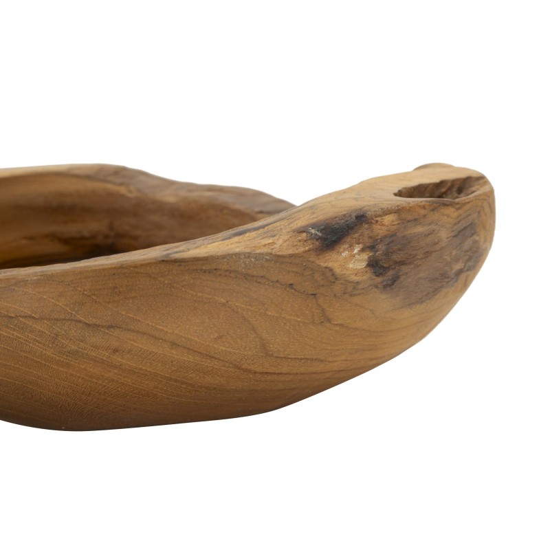 Tablero de mesa de teca Erusi, 20 x 6 cm de diámetro