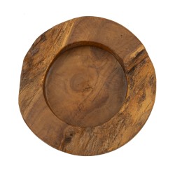 Bandeja de teca ERUSI PLUS CM Ø 21X6