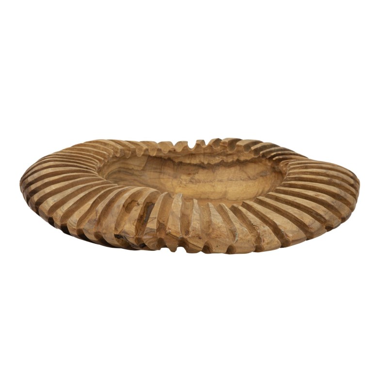 Tablero de mesa de teca GERIS CM Ø 35X7