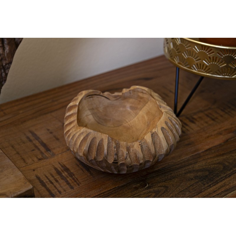 TABLERO TECA GERIS CM Ø 19X8