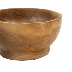 Tablero de mesa Butot de teca, 15 x 8 cm de diámetro