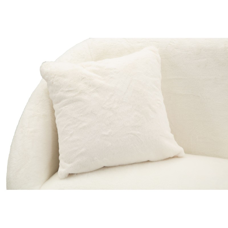 Sofá Soffy con cojines 137x69x79 cm – Comodidad envolvente y estilo de alta gama