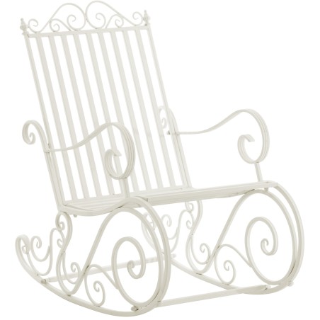 Silla mecedora Smilla blanco