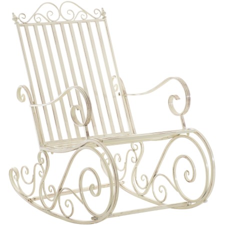 Silla mecedora Smilla crema antigua