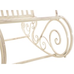 Silla mecedora Smilla crema antigua